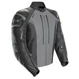 Joe Rocket Atomic Men s 5.0 Textile Motorcycle Jacket (Grey Medium) Black | Grey