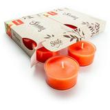 Grapefruit Tealight Candles Multi Pack - 12 Pink Premium Scented Tea Lights - Essential & Natural Oils - Shortie s Candle Company