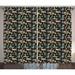 Jungle Curtains 2 Panels Set Tropical Island Nature and Wildlife Theme Cheerful Characters and Vegetation Graphic Window Drapes for Living Room Bedroom 108W X 63L Inches Multicolor by Ambesonne