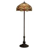 Meyda Tiffany 17473 63 High Hanging Head Dragonfly Floor Lamp