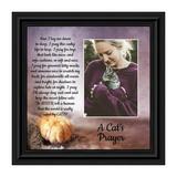 A Cat s Prayer Kitty Lover Gift Cat Paw Prints Picture Frame 8x8 6414