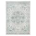 Momeni Brooklyn Heights Polyester and Polypropylene Machine Made Ivory Area Rug 5 3 X 7 6