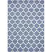 Unique Loom Philadelphia Trellis Rug Light Blue/Beige 8 x 11 Rectangle Geometric Contemporary Perfect For Living Room Bed Room Dining Room Office