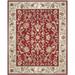 SAFAVIEH Easy Care Myrtle Floral Area Rug Red/Ivory 9 x 12