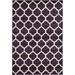 Unique Loom Philadelphia Trellis Rug Purple/Ivory 6 1 x 9 Rectangle Geometric Contemporary Perfect For Living Room Bed Room Dining Room Office