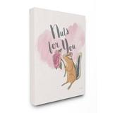 The Stupell Home Decor Collection Im Nuts For You Canvas Wall Art