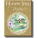 I Love You Mum Vintage Picture on Stretched Canvas Wall Art DÃ©cor Ready to Hang