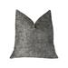 Plutus 22 x 22 Drizziling Luxury Throw Pillow in Mist Gray