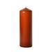 1 Pc 3x9 Terracotta Pillar Candles Unscented 3 in. diameterx9 in. tall