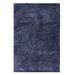 Superior Shag Boho Plush Indoor Area Rug Navy Blue 6 x 9