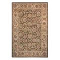 SAFAVIEH Classic Gloria Traditional Wool Area Rug Olive/Camel 6 x 6 Round