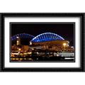 CenturyLink Field 2x Matted 40x28 Large Black Ornate Framed Art Print from the Stadium Series