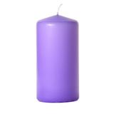 1 Pc 3x6 Orchid Pillar Candles Unscented 3 in. diameterx6 in. tall