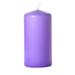 1 Pc 3x6 Orchid Pillar Candles Unscented 3 in. diameterx6 in. tall