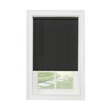 Achim GII Morningstar Indoor Cordless Black Vinyl Light Filtering Window Mini Blind 72 L x 29 W
