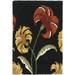 SAFAVIEH Soho Noah Floral Wool Area Rug Black/Multi 2 x 3