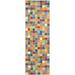 SAFAVIEH Soho Fortuna Polka Dots Wool Runner Rug Multi 2 6 x 8