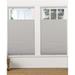 Safe Styles UBF20X64LG Cordless Blackout Top Down Bottom Up Shade Sterling Gray - 20 x 64 in.