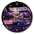 MGL1209400 Drag City clock - Made in USA