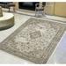 Handcraft Rugs-Fissile/Ivory/Beige Persian Isfahan Floral Pattern Distressed Modern Vintage Area Rug