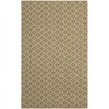 SAFAVIEH Palm Beach Winslow Geometric Area Rug Natural/Black 5 x 8