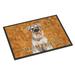 Carolines Treasures KJ1220JMAT Schnauzer Wipe your Paws Door Mat Indoor Rug or Outdoor Welcome Mat 24x36 Doormat 36 L x