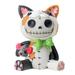 Furrybones Calico Mao Mao Skeleton in Cat Costume Halloween Figurine