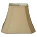 Royal Designs 14 Square Cut Corner Bell Lamp Shade Linen Beige