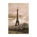 Trademark Fine Art Eiffel Tower Paris France Canvas Art by Monte Nagler