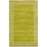 SAFAVIEH Soho Easton Polka Dots Wool Area Rug Green/Light Green 5 x 8