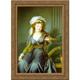 Portrait of Countess Catherine Skavronskaya 24x18 Gold Ornate Wood Framed Canvas Art by Louise Elisabeth Vigee Le Brun