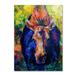 Trademark Fine Art Moose II 4 Canvas Art by Marion Rose