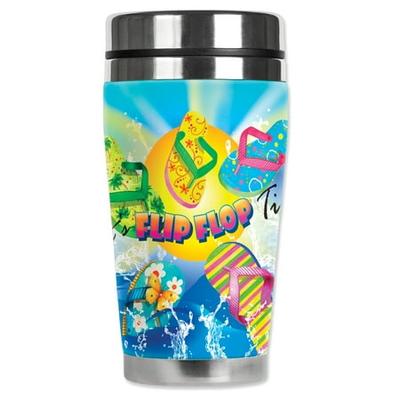 Mugzie MAX Grand Canyon 20-Ounce Stainless Steel Travel Mug with Insulated Wetsuit Cover 