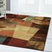 Modern Abstract Multi-Color 4x6 Area Rug Geometric Contemporary - Actual Size 3 3 x 5 2