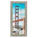 31x9 Frame Gray Barnwood Picture Frame - Complete Modern Photo Frame Includes UV Acrylic Shatter