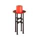 Candle Holder Freestanding Black Iron 11.5 H | Renovator s Supply