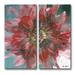 Ready2HangArt Painted Petals XXXI 2 piece Canvas Wall Art