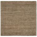 SAFAVIEH Natural Fiber Levi Braided Area Rug Natural/Grey 6 x 6 Square