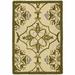 SAFAVIEH Chelsea Jamison Geometric Wool Area Rug Ivory/Green 5 3 x 8 3