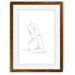 Nude Contour Sketch I-Framed Print