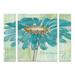 Trademark Fine Art Spa Daisies I Canvas Art by Chris Paschke