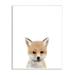 The Kids Room by Stupell Baby Fox Animal Kids Painting Wall Plaque Art by Leah Straatsma