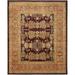 SAFAVIEH Bergama Tarah Traditional Wool Area Rug Red/Rust 9 x 12