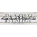 Family Always Foreverâ€¦ Farmhouse Rustic Looking Home Decor Wood Sign Gift 8x24 Wood Sign B3-08240062002
