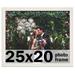 25x20 Frame White Wash Picture Frame - Complete Modern Photo Frame Includes UV Acrylic Shatter