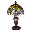 30590 Meyda 13 H Tiffany Honey Locust Mini Lamp