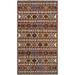 Pasargad Home Vintage Shirvan Collection Multi Lamb s Wool Area Rug- 5 8 X 10 8