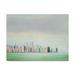 Trademark Fine Art Distant New York Skyline Canvas Art by Julia Purinton