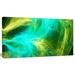 Design Art Green Mystic Psychedelic Design Graphic Art on Canvas