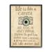 Stupell IndustriesThe Stupell Home Decor Life Is Like A Camera InspirationalFramed Wall Art by Katie Doucette